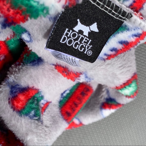 Hotel Doggy fleece Christmas pajamas - Picture 5 of 6